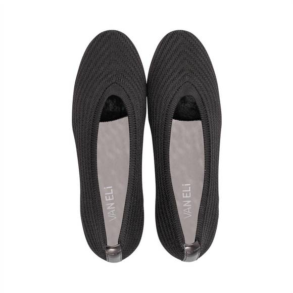 NEW VANELI women's vartan stretch knit heel in black - Picture 3 of 3